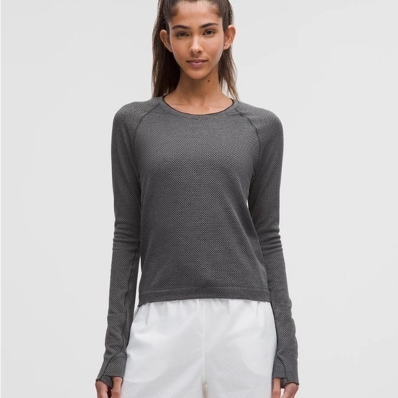 lululemon athletica Tops - NWT lululemon swiftly tech ls 2.0 race textured knit Size 12